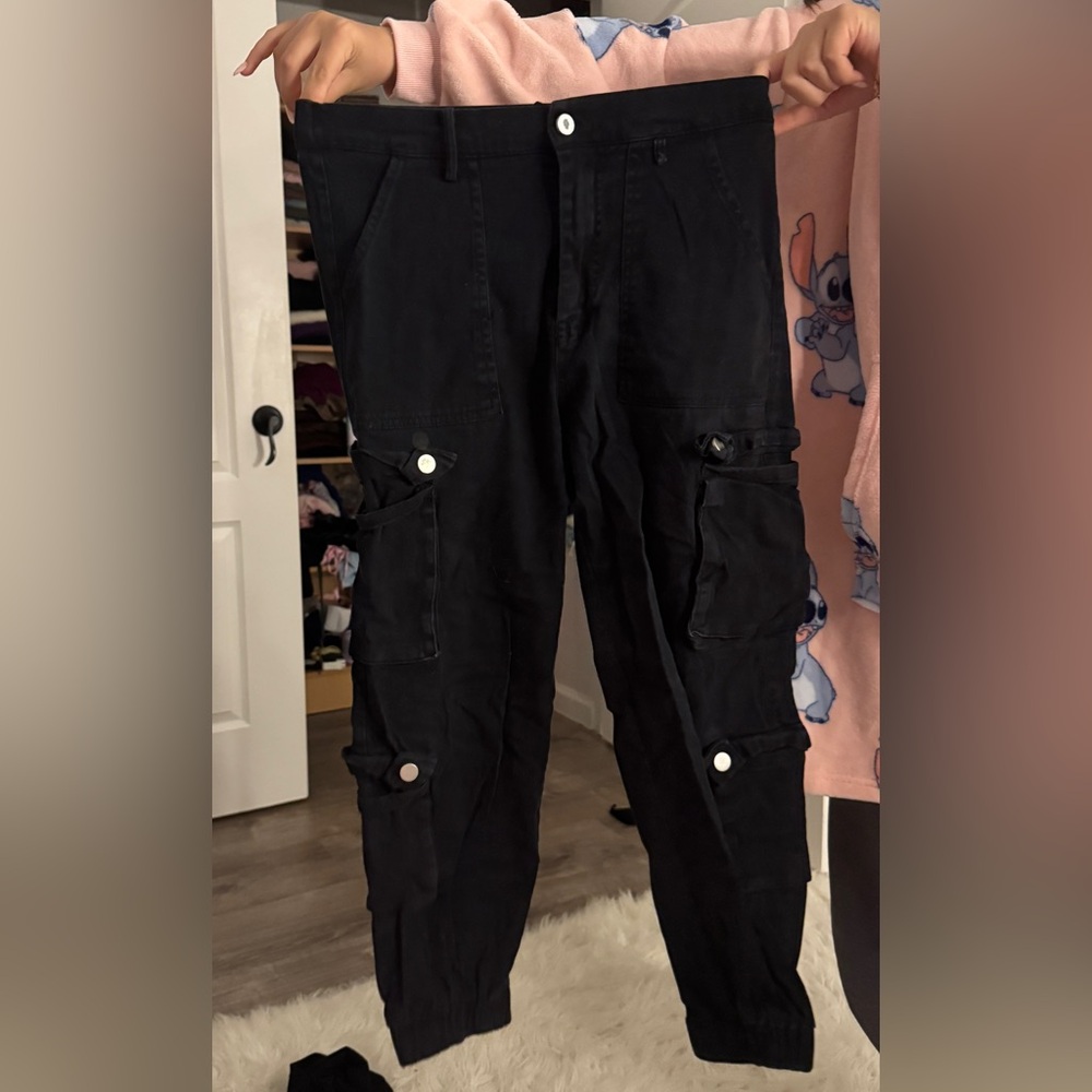Charlotte Russe Men's Dark Cargo Pants